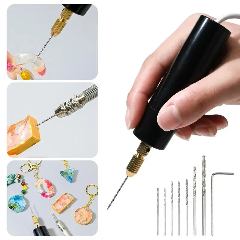 Jewelry Making Dc - Mini trapano elettrico portatile fai-da-te, trapano