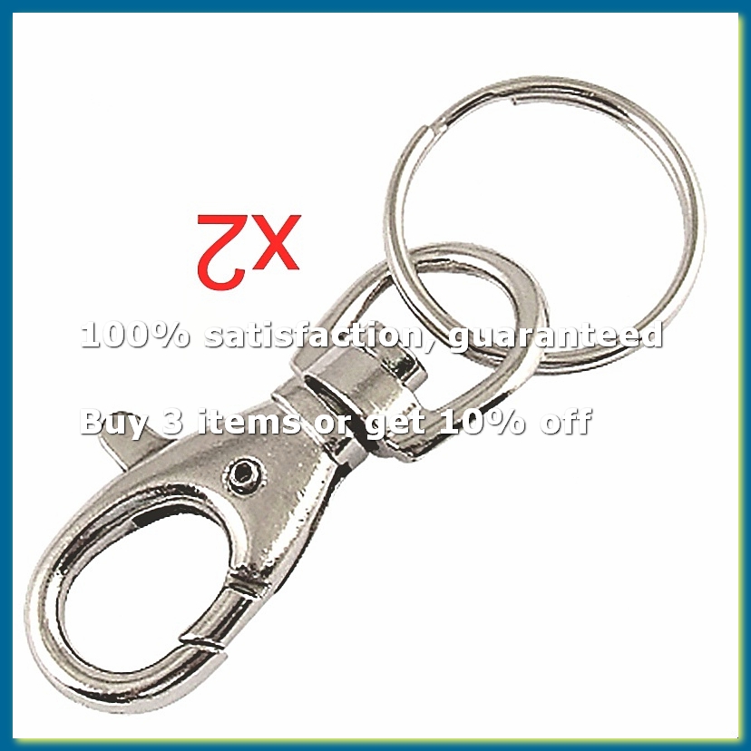 Portachiavi con chiusura a mos - Lobster Clasp Silver recensione e prezzo