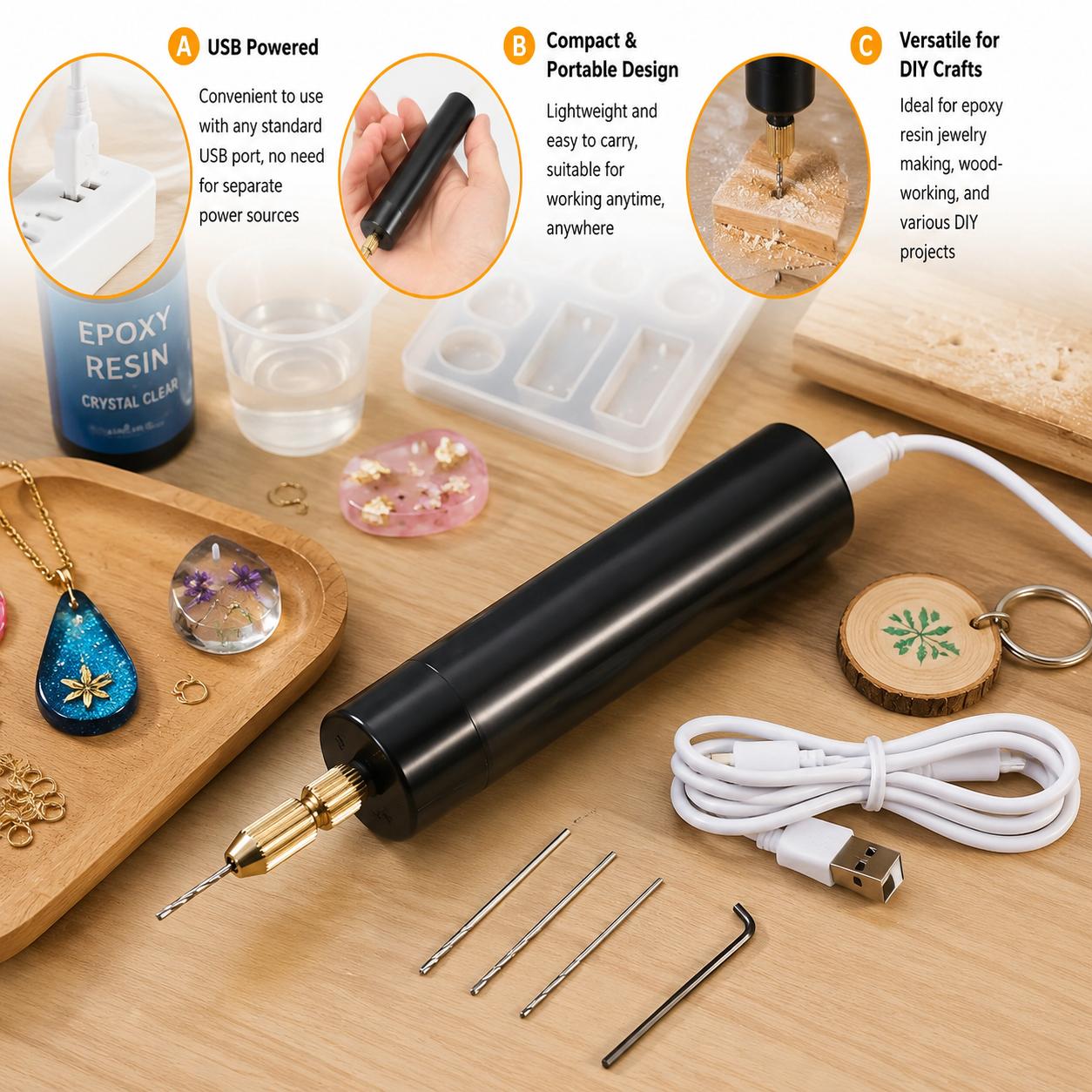 Mini Trapano Elettrico Portati - Jewelry Making Dc recensione e prezzo