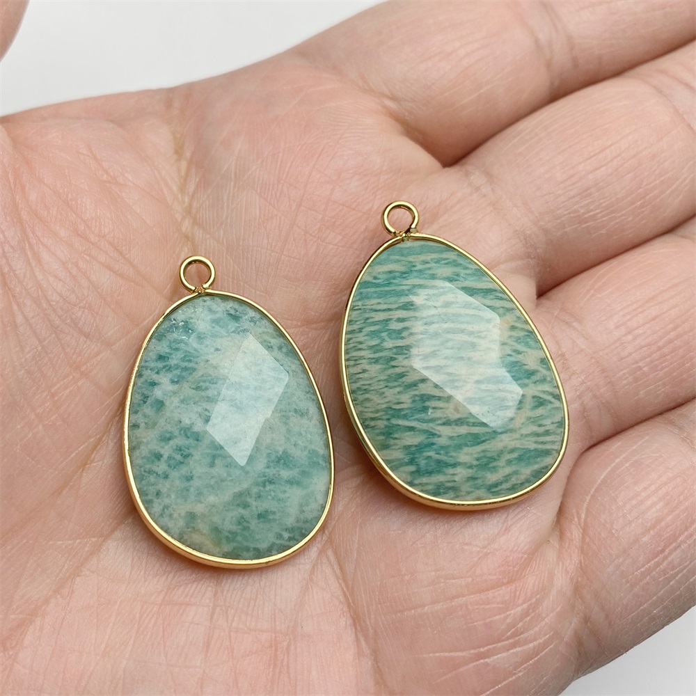 2 pz Forma di Uovo Ciondolo In - Jewelry Making Gemstones recensione e prezzo