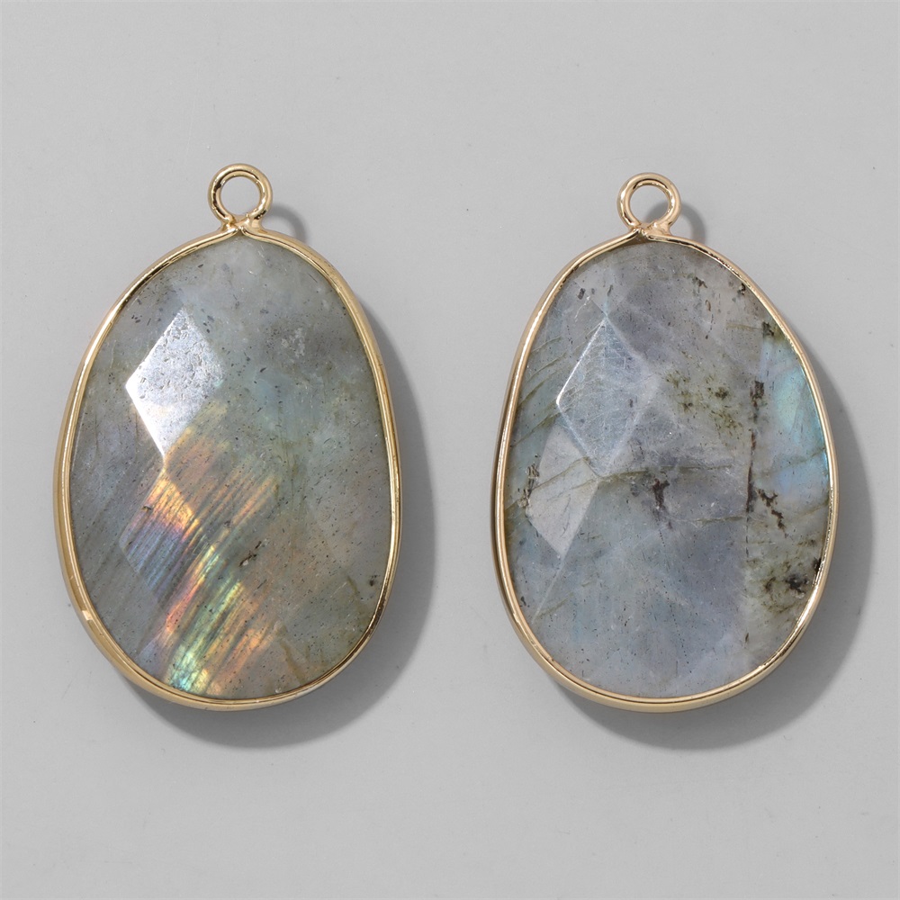 2 pz Forma di Uovo Ciondolo In - Jewelry Making Gemstones recensione e prezzo